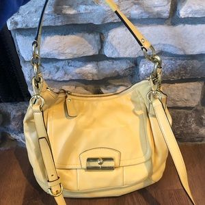 Coach yellow bag